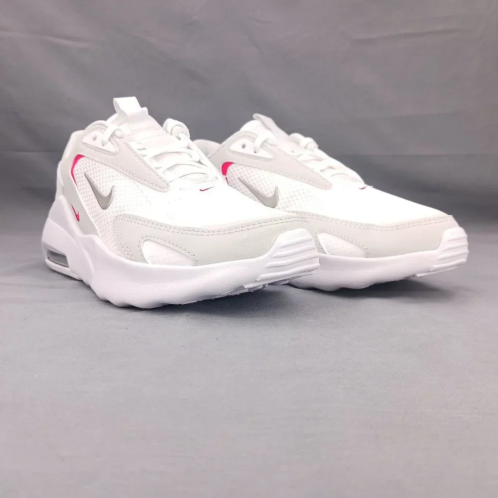 Nike Air Max Bolt Women's Trainers CU4152 102 Gray White Sizes 7-9.5 - Picture 2 of 9